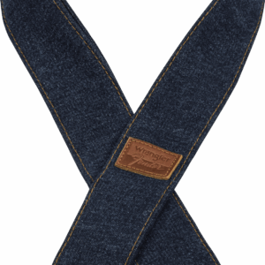 Fender x Wrangler Denim Guitar Strap in Dark Indigo