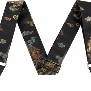 Fender Satin Dragon Strap in Black