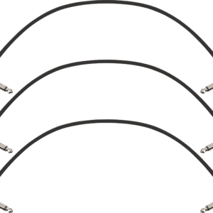 Fender Blockchain 12in Patch Cable 3-pack Angle/Angle