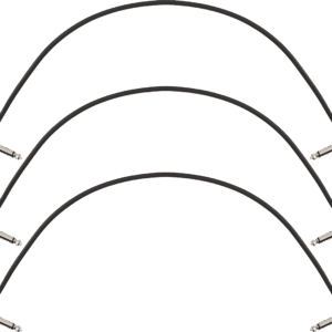 Fender Blockchain 16in Patch Cable 3-pack Angle/Angle
