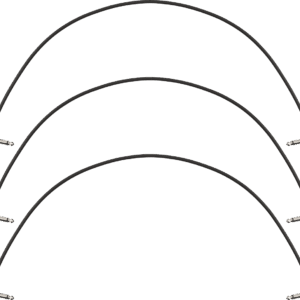 Fender Blockchain 24in Patch Cable 3-pack Angle/Angle