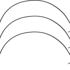 Fender Blockchain 24in Patch Cable 3-pack Straight/Angle