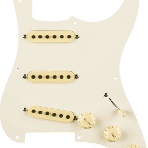 Fender Pre-Wired Strat Pickguard Eric Johnson Signature Parchment 8 Hole PG