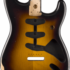 Fender Replacment Road Worn '50s Stratocaster Body in 2 Tone Sunburst