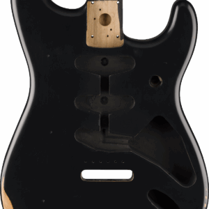 Fender Replacment Road Worn '50s Stratocaster Body in Black
