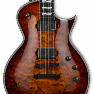 ESP E-II Eclipse Electric Guitar in Tiger Eye Sunburst