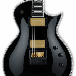 ESP E-II Eclipse Full Thickness EverTune Electric Guitar in Black