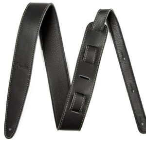 Fender 2" Artisan Leather Strap in Black