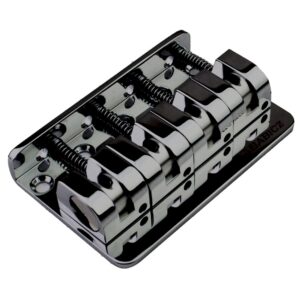 Babicz FCH4 4-String Top Load Bass Bridge in Black