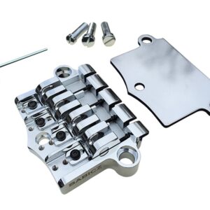 Babicz FCH 3PT 4-String Bass Guitar Bridge in Chrome