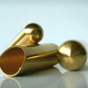 Rockslide Polished Brass Balltip Slide in Large