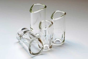 Rockslide Moulded Glass Slide in Medium