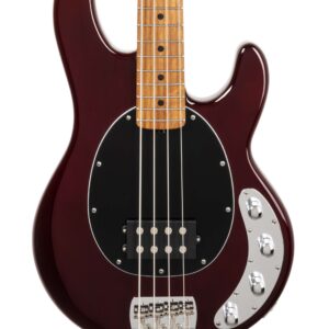 Music Man StingRay Special in Translucent Oxblood, Roasted Maple Fretboard