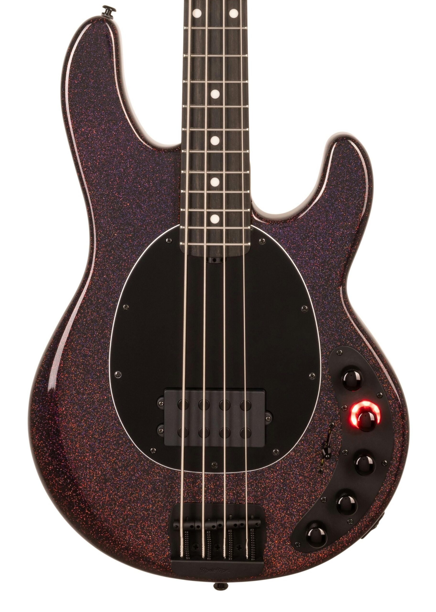 Music Man DarkRay Bass Guitar in Dark Rainbow