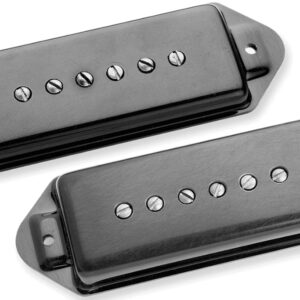 Seymour Duncan Silencer P90 Dog Ear Hot in Black Pickup Set