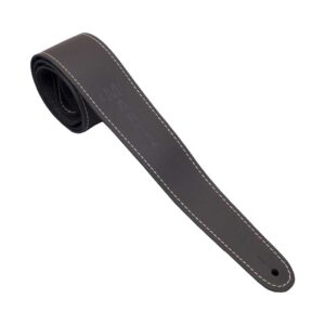 C F Martin Leather Slim Strap in Brown