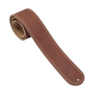C F Martin Strap in Ball Leather/Suede Brown