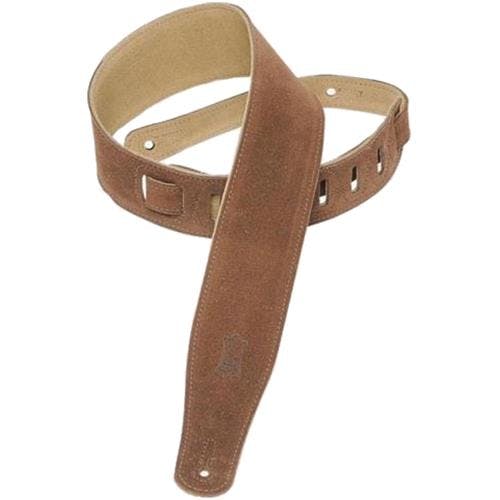 Levy Strap 21/2" Brown Suede Strap