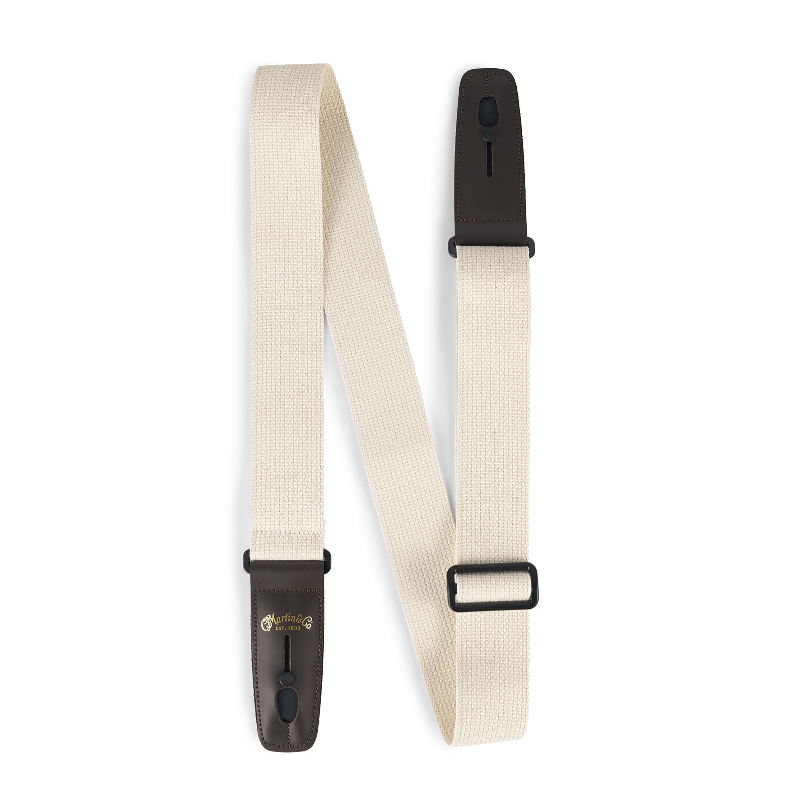 Martin Cotton Weave Lock-It Guitar Strap in Cream
