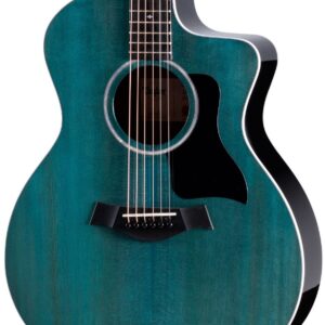 Taylor 214ce Special Edition Electro-Acoustic Guitar In Trans Blue