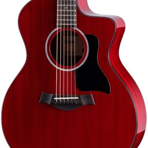 Taylor 224ce Special Edition Electro-Acoustic in Trans Red