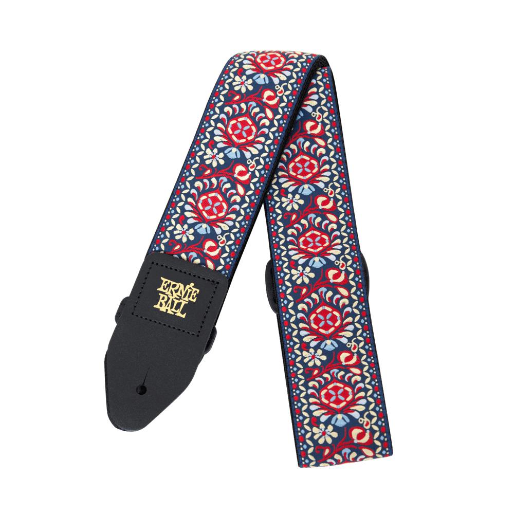 Ernie Ball Classic Jacquard Guitar Strap Royal Bloom