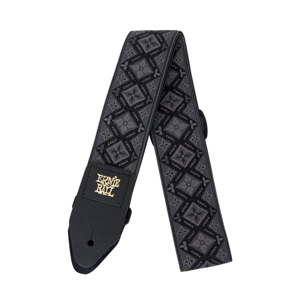Ernie Ball Classic Jacquard Guitar Strap Regal Black