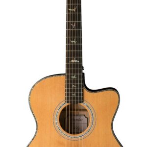 PRS SE Angelus A50E Cutaway Electro Acoustic Guitar in Natural & Black Gold