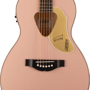 Gretsch G5021E Rancher Penguin Parlour Electro-Acoustic in Shell Pink