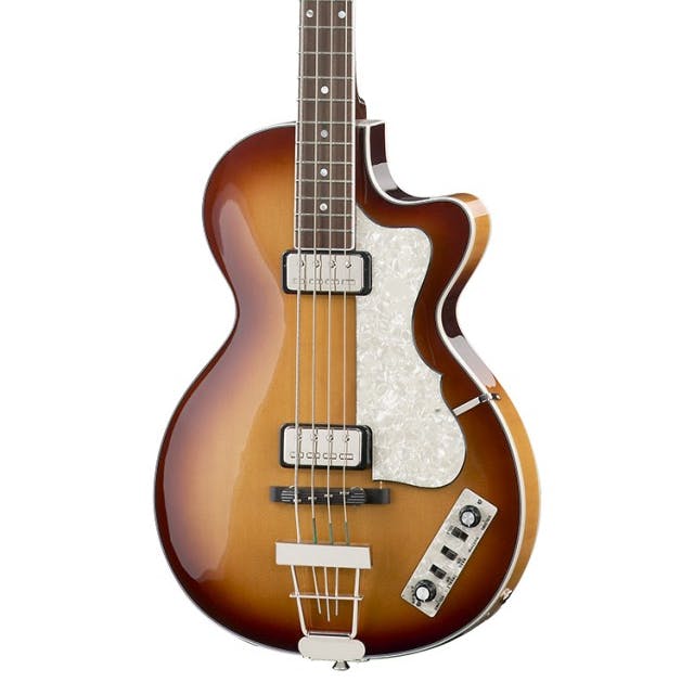Hofner HCT Club Bass Guitar in Sunburst