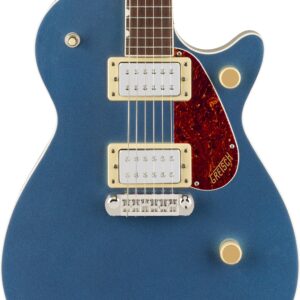 Gretsch Streamliner Jet Club Single-Cut Electric Guitar With Wraparound Bridge in Dark Denim