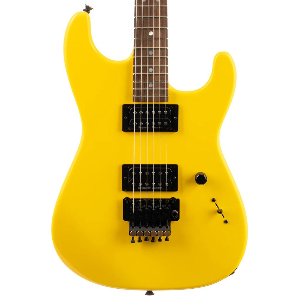 Charvel San Dimas 2H PH FR84 Electric Guitar in Grafitti Yellow