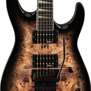 Jackson JS Series Dinky JS32 DKAP in Transparent Black Burst