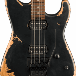 Charvel Pro-Mod Relic San Dimas Style 1 FR in Weathered Black