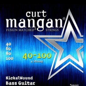 Curt Mangan Strings 40-100 Nickel Wound Bass Strings