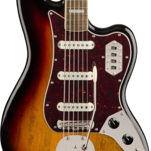 Squier Classic Vibe Bass Guitar VI Laurel Fingerboard 3-Color Sunburst