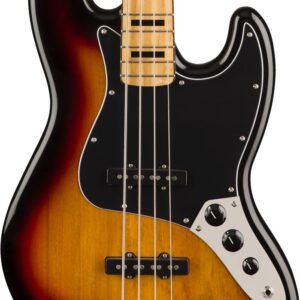 Squier Classic Vibe 70s Jazz Bass Guitar Maple Fingerboard 3-Color Sunburst