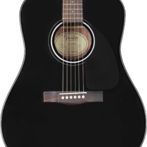 Fender CD-60 V3 Dreadnought Acoustic in Black