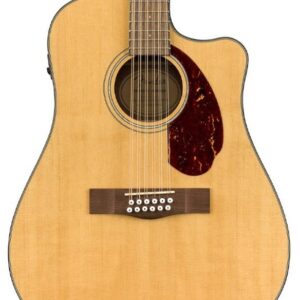 Fender CD-140SCE Dreadnought Electro Acoustic 12-String in Natural