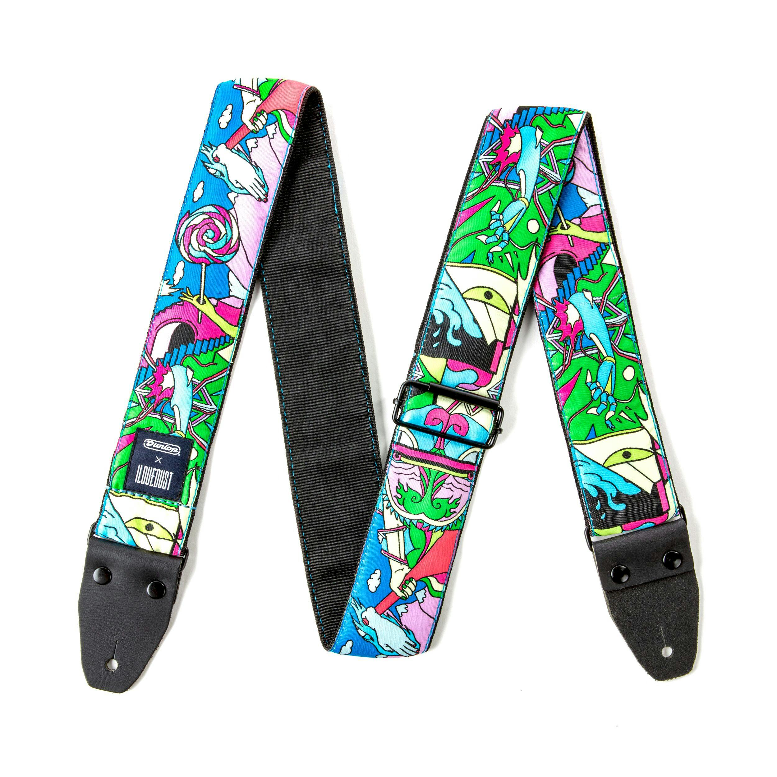 Dunlop Strap I Love Dust Sucker Guitar Strap