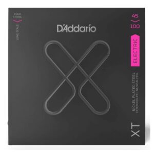 D'Addario XT Nickel Plated Steel Regular Light 45-100 Bass Strings