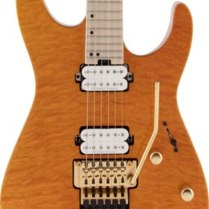 Charvel Pro-Mod DK24 HH FR M Mahogany In Dark Amber