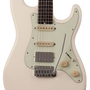 Schecter Nick Johnston Traditional HSS in Atomic Snow