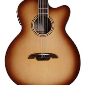 Alvarez Artist ABT60CE-8 8-String Baritone Electro-Acoustic in Shadowburst with Cutaway