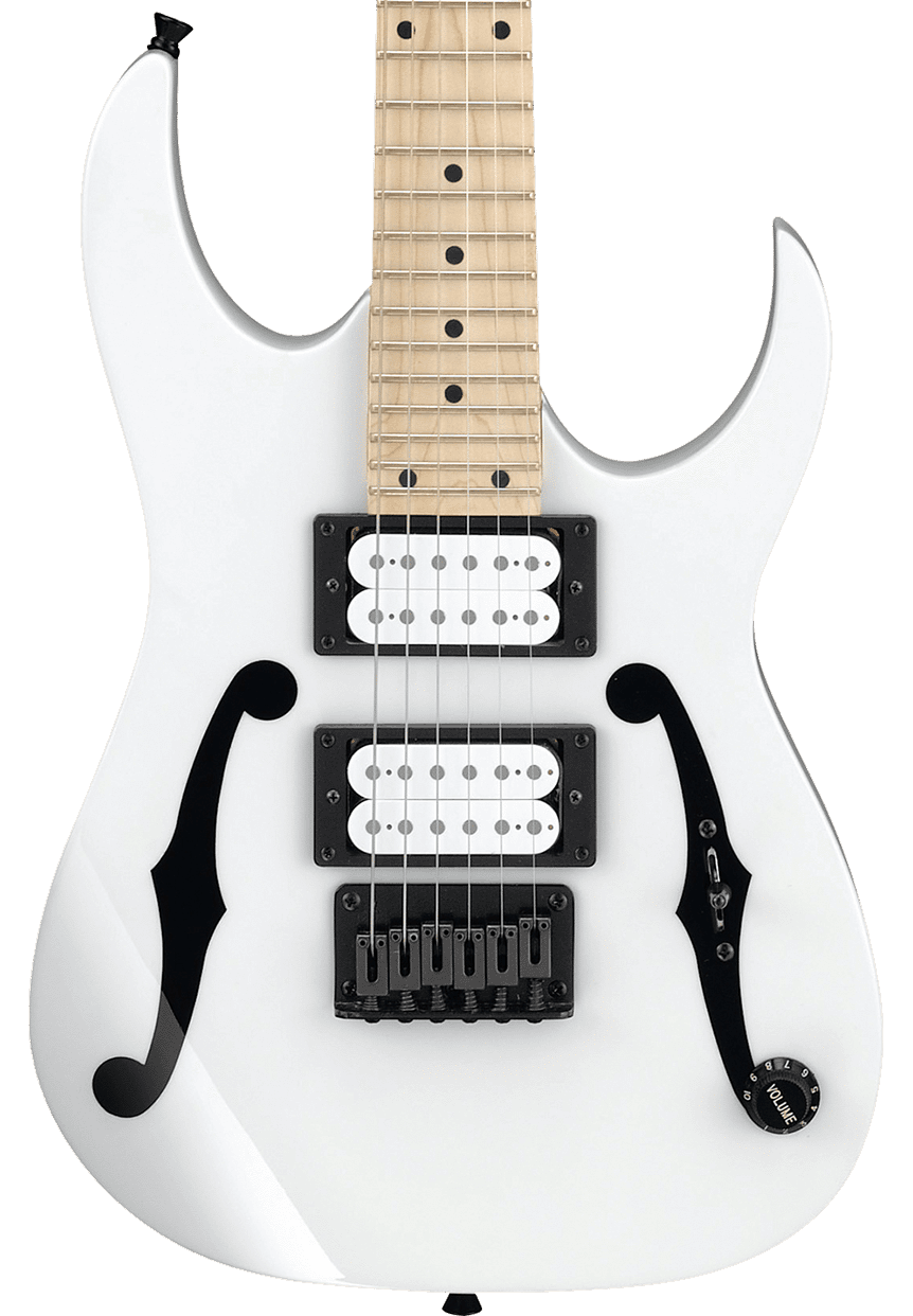 Ibanez Paul Gilbert Signature MiKro in White