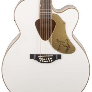 Gretsch G5022CWFE Rancher Falcon Jumbo 12 String Guitar in White