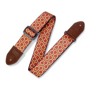 Levy's Prints Polyester Guitar Strap - Hex