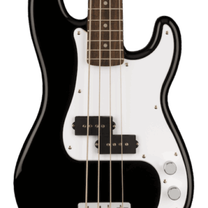 Squier Mini P Bass Guitar in Black