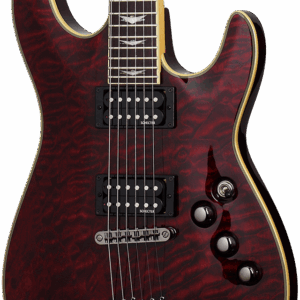 Schecter Omen Extreme 6 Electric Guitar in Black Cherry