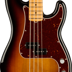 Fender American Professional II Precision Bass Guitar in 3 Tone Sunburst with Maple Fingerboard